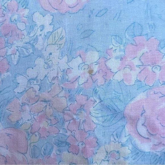 VTG Disney Winnie the Pooh Cottagecore Floral Dress 2T Lace Pierrot Collar USA - Picture 16 of 16